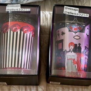 ***TWO*** Starbucks Anna Sui Double Wall Ceramic Cups